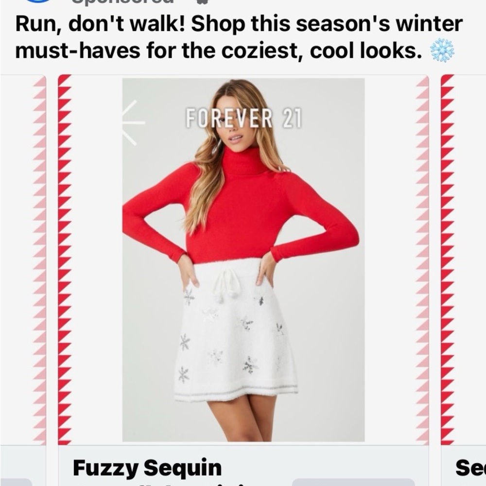 Forever 21 mini skirt